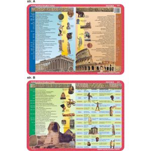 Podkładka edukacyjna Visual System Historia, Starożytny Egipt i Grecja